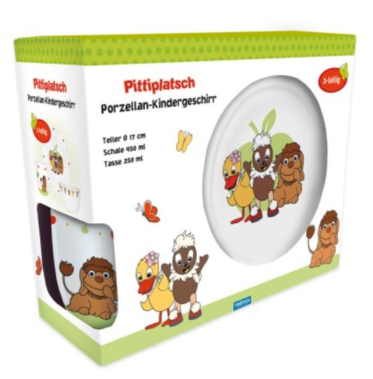 Pittiplatsch Porzellan Geschirrset