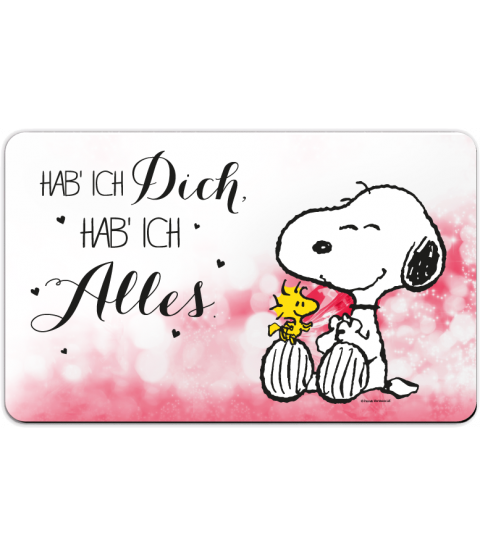 Frühstücksbrettchen &quot; Hab ich Dich, hab ich Alles &quot;