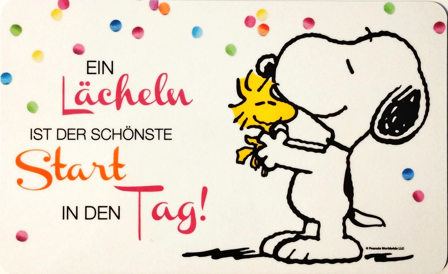 Frühstücksbrettchen &quot; Ein Lächeln &quot;