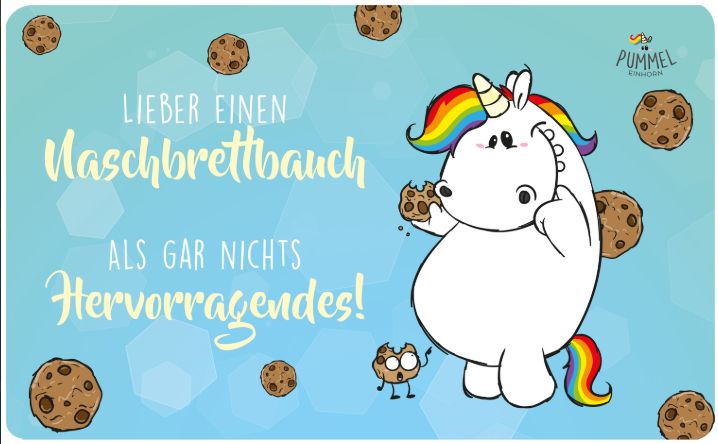 Frühstücksbrettchen " Naschbrettbauch "