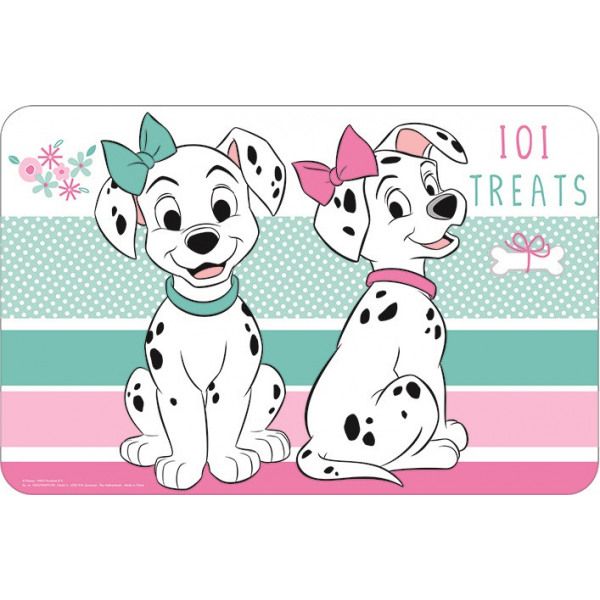 Disney 101 Dalmatiner Tischunterlage – Kunststoff Platzset 43x28 cm