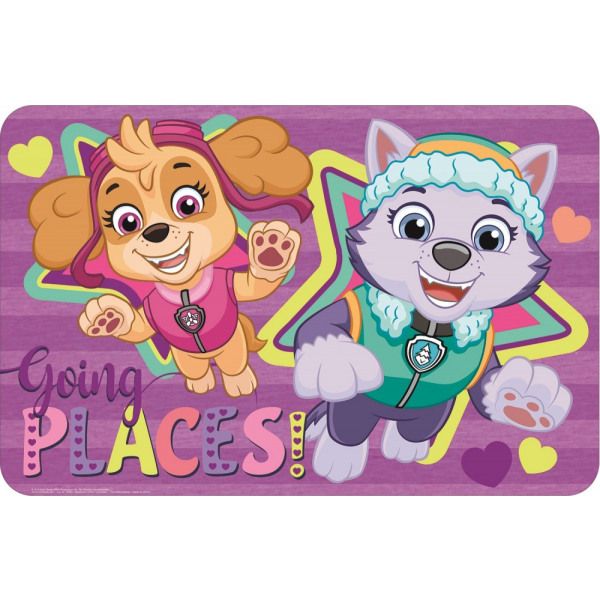 Paw Patrol Going Places Tischunterlage – Kunststoff Platzset 43x28 cm