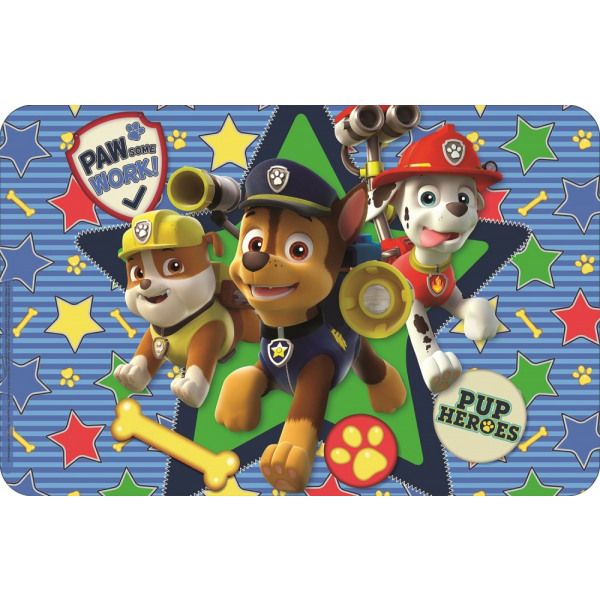 Geschenkidee Paw Patrol 2 Platzset Kinder – Kunststoff 43x28 cm