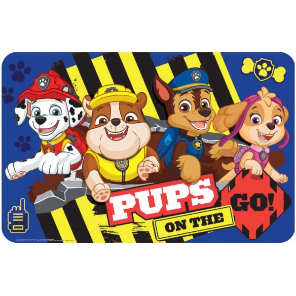 Kindertischunterlage Paw Patrol Pups – abwaschbar &amp; rutschfest