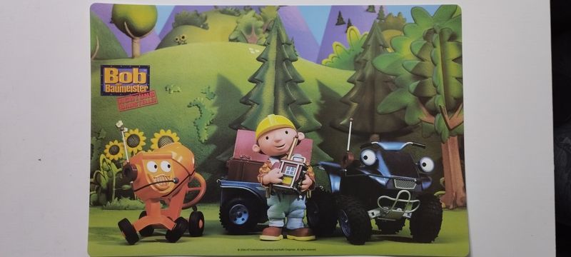 Bob der Baumeister Tischunterlage – Kunststoff Platzset 43x28 cm