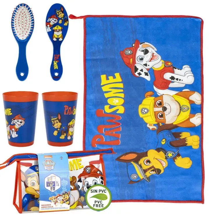 PAW Patrol „Some“ Kulturbeutel Kinder – Reise-Set mit Zubehör