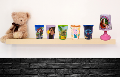 Bruchfester Trinkbecher für Kinder – Prinzessin Design
