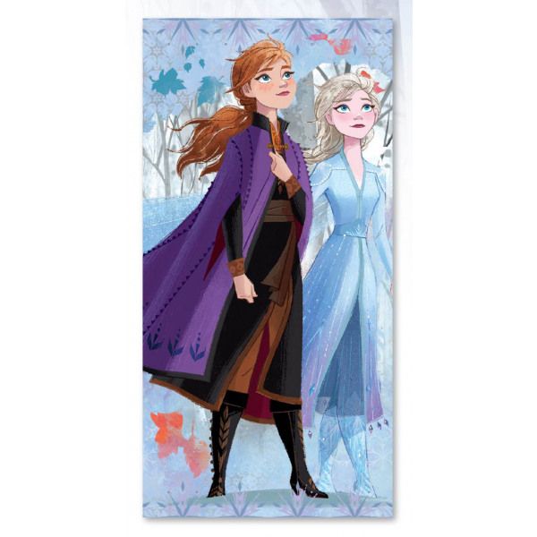 Disney Frozen Kinder Strand- &amp; Badetuch 70x137 cm – Baumwolle