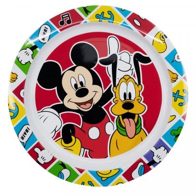 Mickey Mouse Kunststoff Teller