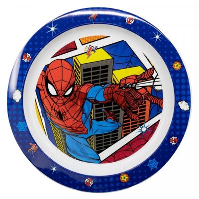 Spiderman Kunststoff Teller