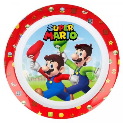 Super Mario Kunststoff Teller