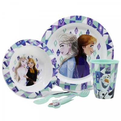Frozen Kunststoff Geschirrset