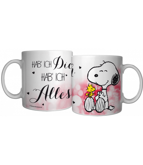 The Peanuts Hab ich Dich, hab ich Alles Tasse
