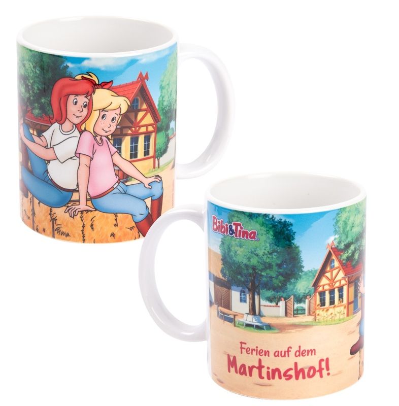 Bibi &amp; Tina Martinshof Kinder Tasse – Keramik 240 ml
