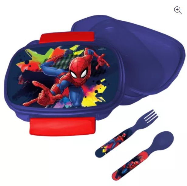Spiderman Splotch Brotdose, Lunchbox, Sandwitchbox