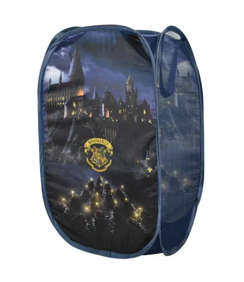 „Harry Potter Spielzeugnetz mit Hogwarts-Motiv – praktisches Netz zur Aufbewahrung von Spielzeug, Kleidung oder Kuscheltieren