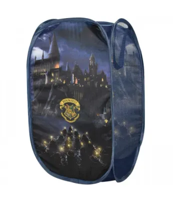 „Harry Potter Spielzeugnetz mit Hogwarts-Motiv – praktisches Netz zur Aufbewahrung von Spielzeug, Kleidung oder Kuscheltieren