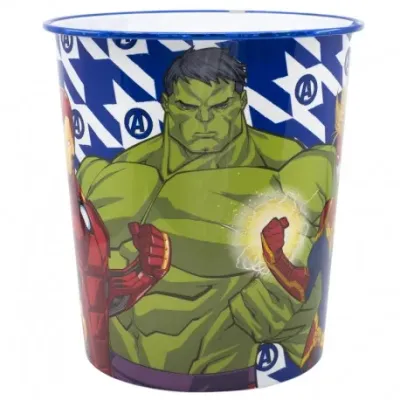 &quot;Dekorativer Papierkorb mit Superheldenmotiv – ideal für Marvel-Fans&quot;