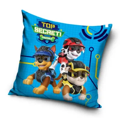 Paw Patrol Top Secret Kissenbezug Kinderzimmer Dekoration, weich, bunt, offizielles Lizenzprodukt“