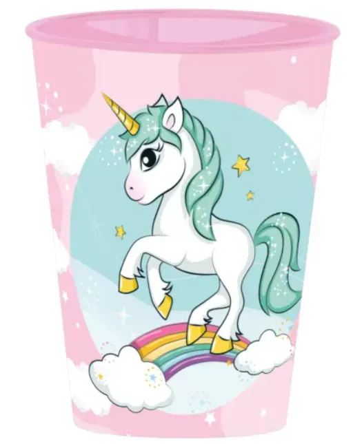 Einhorn Trinkbecher Kinder – Kunststoff 300 ml