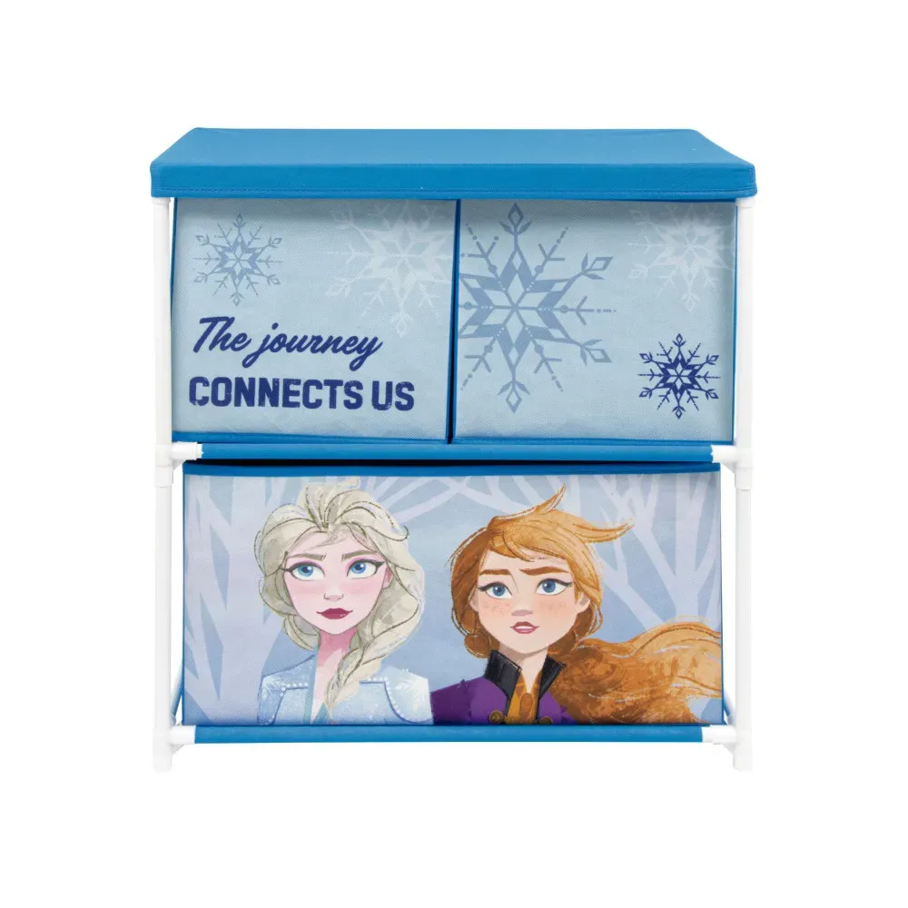 Frozen Aufbewahrungsschrank mit 3 Boxen – offizielles Disney Eiskönigin Design