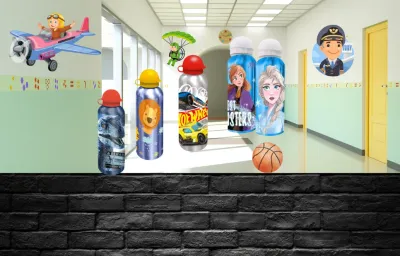 „Robuste Aluminium-Trinkflaschen für Kinder – langlebig und praktisch“