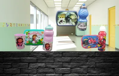 Kindergarten und Schul Produkte - Brotdosen,Trinkflaschen