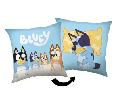 Bluey Kissenbezug 40×40 cm – Kinder Kissenhülle Bluey Kissenbezug 40×40 cm – Kinder Kissenhülle