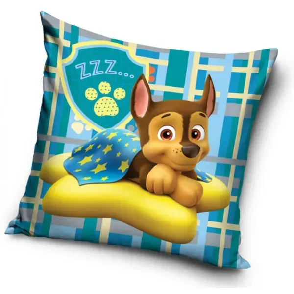 PAW Patrol Kissenbezug „ZZZ“ 40×40 cm – Kinder Kissenhülle