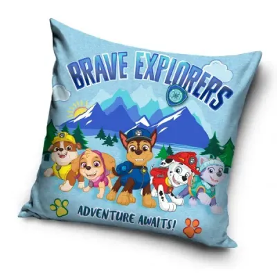 PAW Patrol Kissenbezug „Brave“ 40×40 cm – Kinder Kissenhülle
