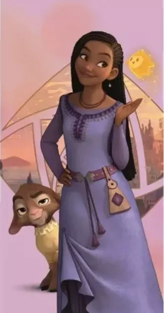 Kinder Handtuch Disney Wish – ideal für Strand, Pool &amp; Schwimmbad