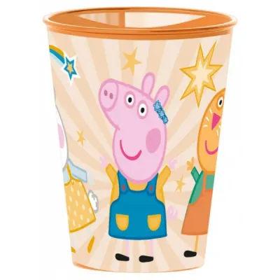 Kinderbecher Peppa Pig Motiv – robust &amp; leicht abwaschbar