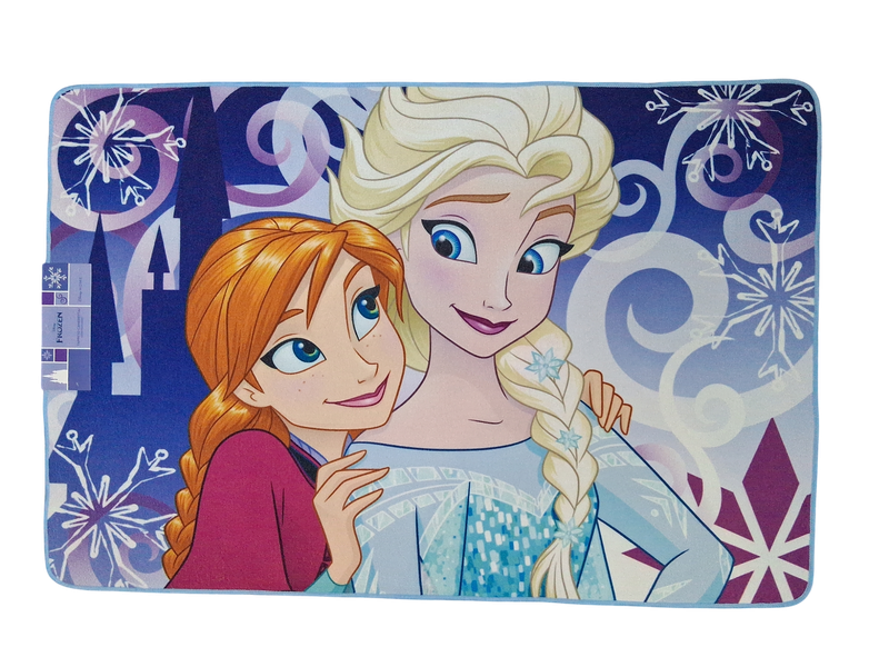 Disney Frozen Kinderzimmer Teppich 80x120 cm – offizielles Eiskönigin Design