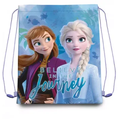 Disney Frozen Turnbeutel Kinder 40x30 cm – Elsa &amp; Anna Motiv