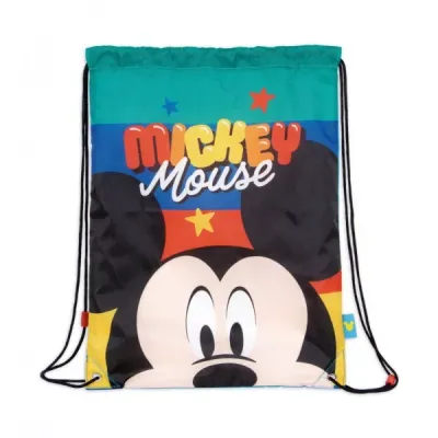 Disney Mickey Mouse Turnbeutel Kinder Turnbeutel Mickey Mouse Disney – ideal für Schule & Freizeit