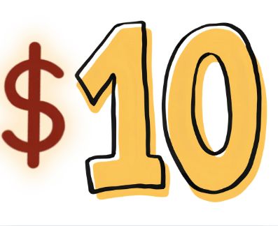 $10