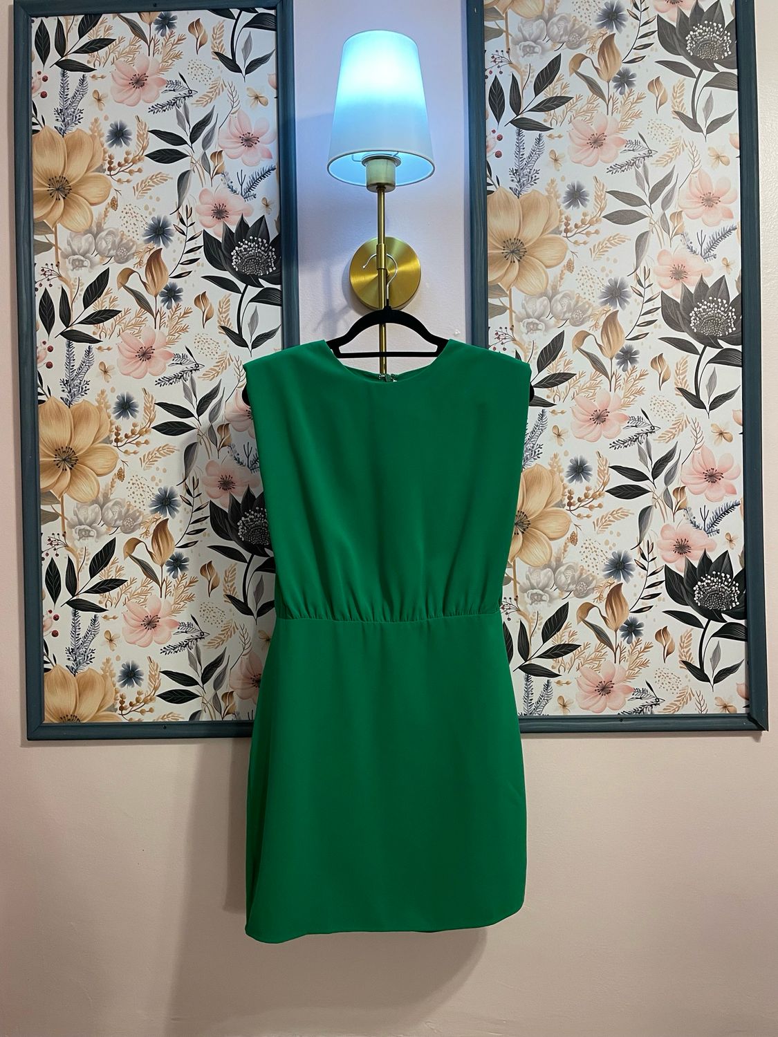 Lovely Green Mini Dress.