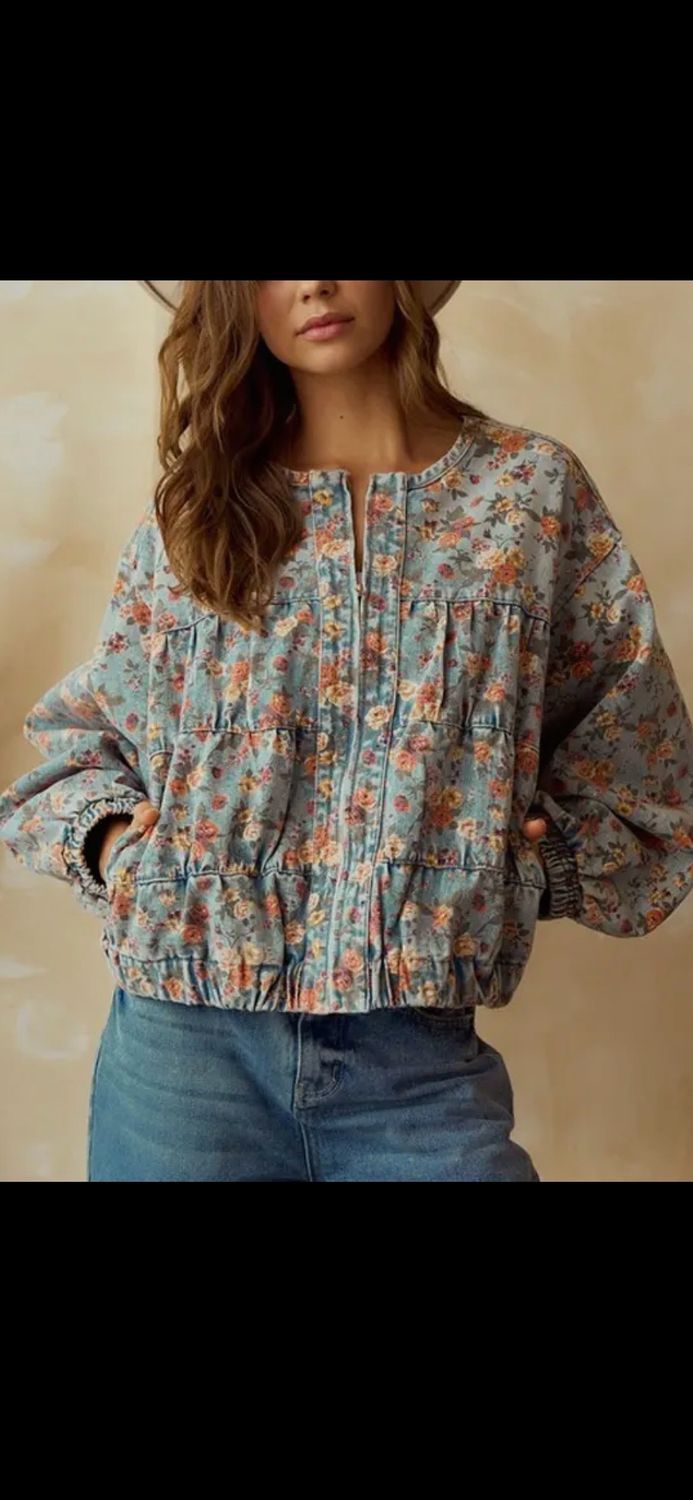 Garden Party Bomber Jacket