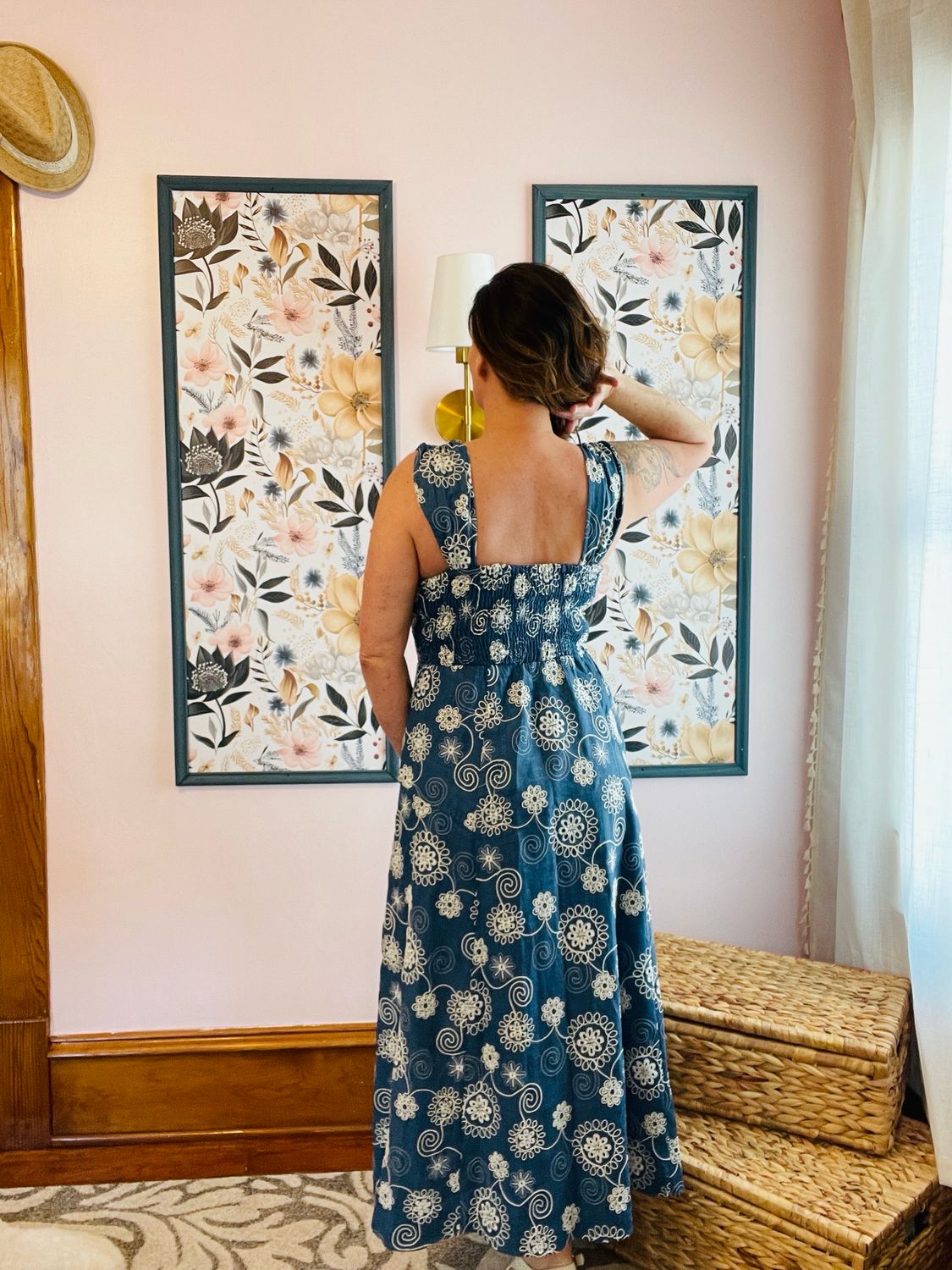 The Zoe and Claire Wildflower Maxi