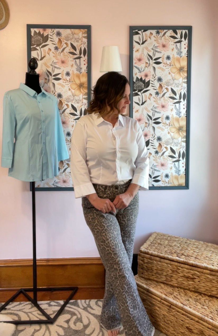 The Essential Wrap Blouse