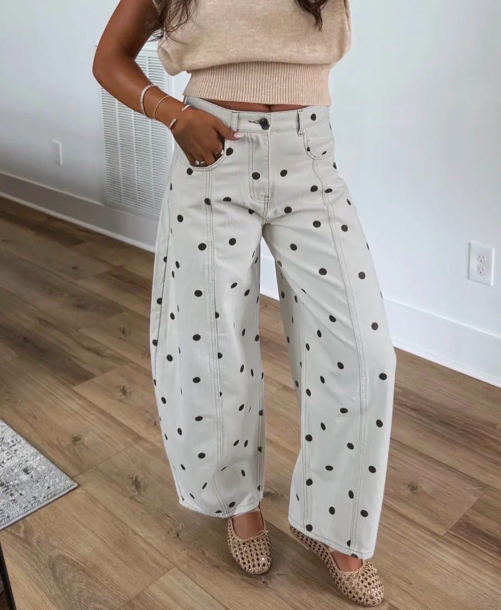 The Sunday Social Polka Dot Pant
