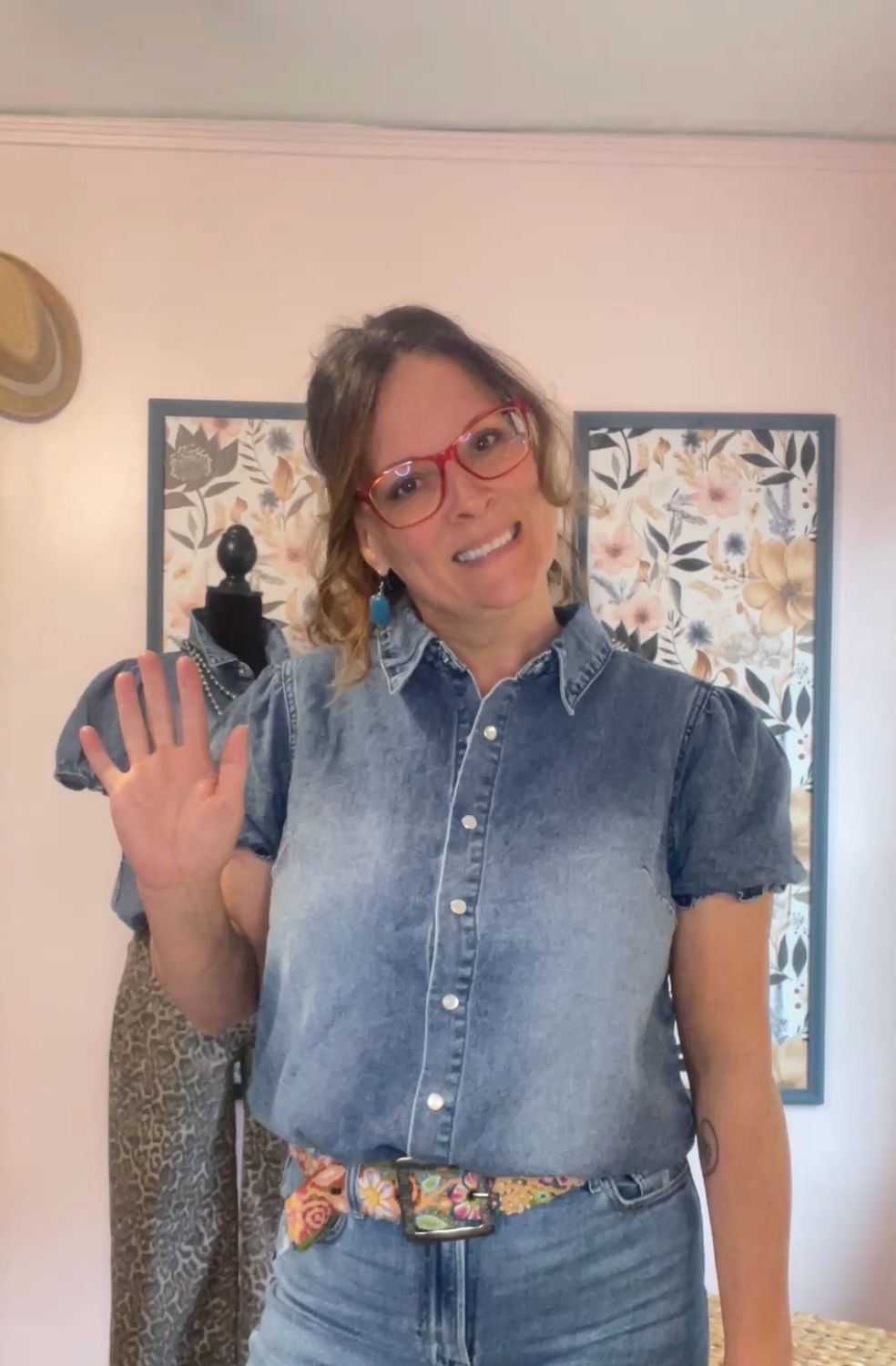 Darlin' Denim Snap-Front