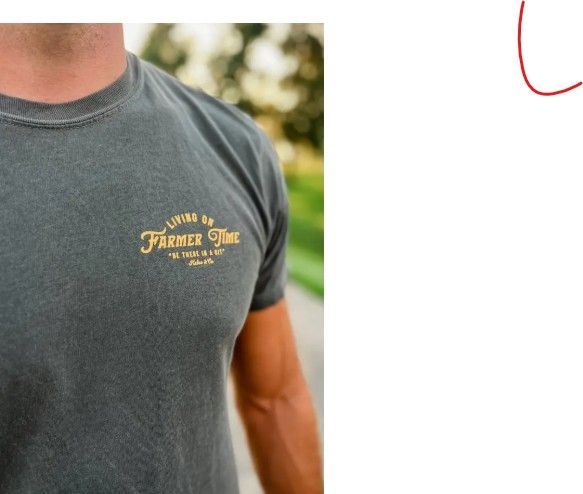 Farmer Time Tee