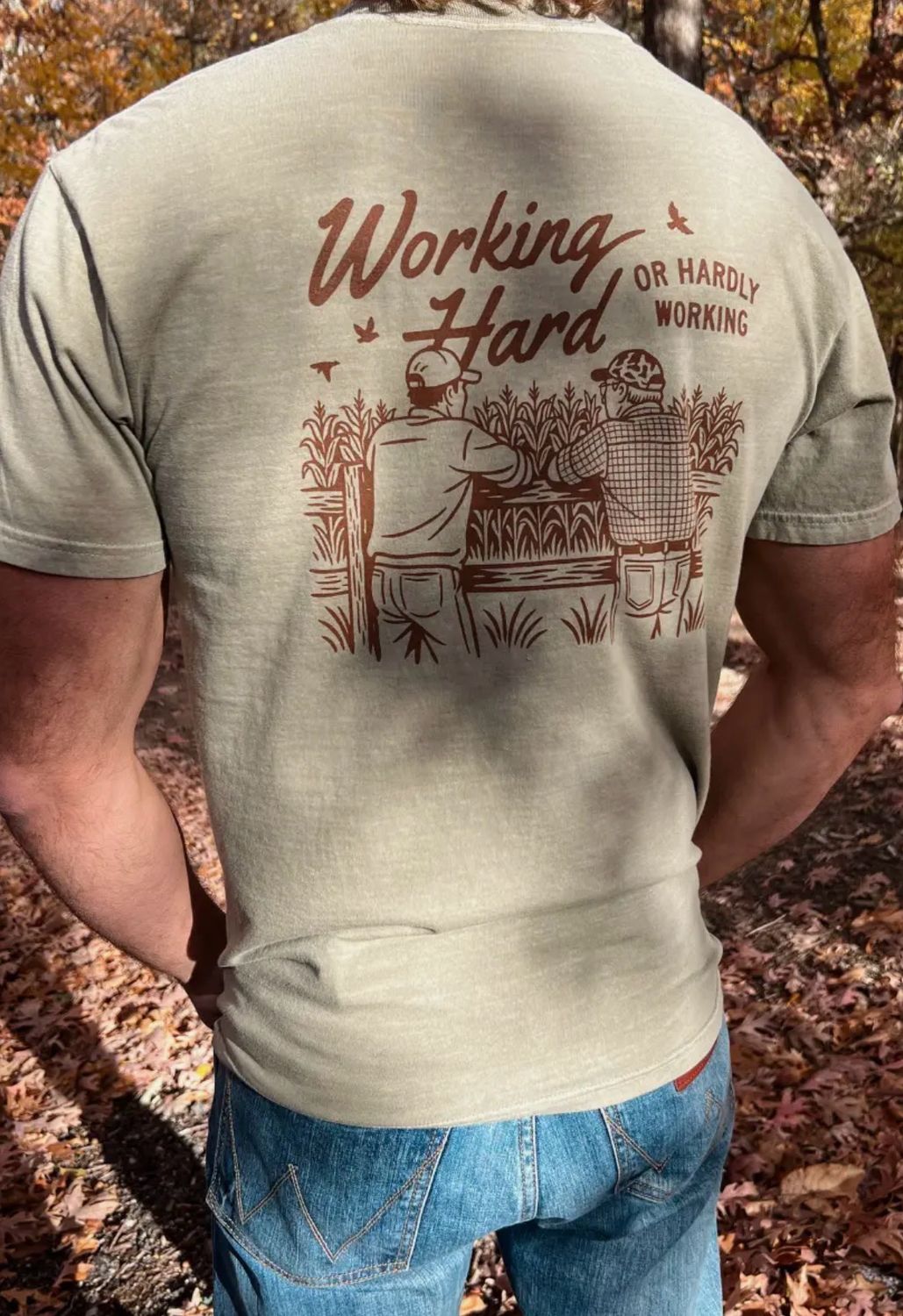Working Hard Tee