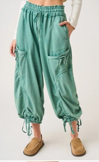 Mineral Wash Drop Pocket Joggers