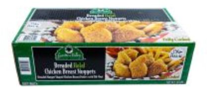Garden Valley Breaded Halal Chicken Breast Nuggets, 10 lb