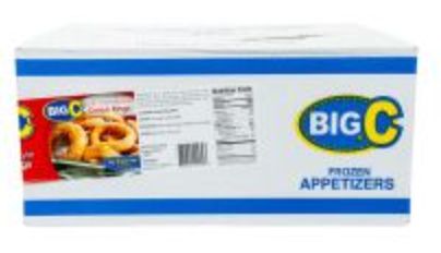 Frozen Big C - Battered Onion Rings, 10 lb