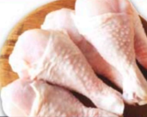 Fresh Jumbo Chicken Drumsticks, average case weight 40 lb