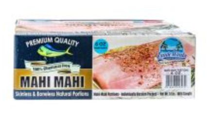 Mahi Fish Skinless, 6 oz, 5 lb
