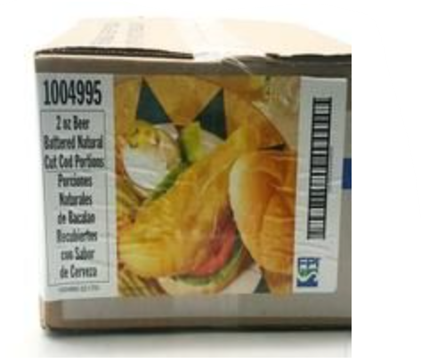 Frozen Highliner Beer-Battered Cod Portions